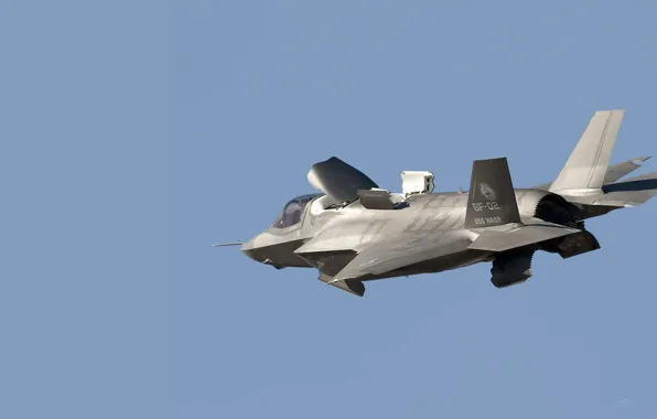 Martin, Lockheed, Lightning II, F-35, семейство перспективных, малозаметных истребителей-бомбардировщиков пятого поколения