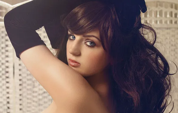 Playboy, Hot, Sexy, Pinup, Blue Eyes, Lace, Katrina Darling, Queen Sebling
