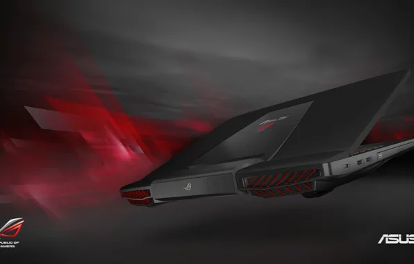 Логотип, лого, ноутбук, ASUS, ROG, игровой, Republic of Gamers, G751JY