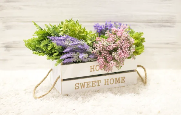 Цветы, букет, wood, flowers, beautiful, sweet, home