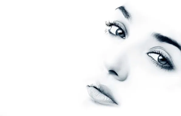 Wallpaper, girl, face