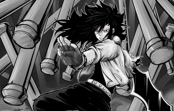 Аниме, арт, парень, Fairy Tail, Хвост феи