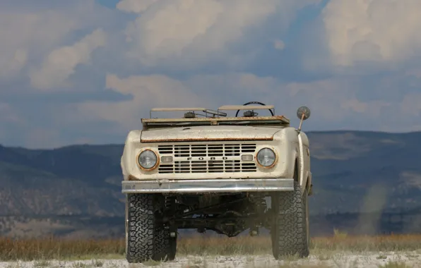 Тюнинг, Ford, спереди, 1966, 2018, Bronco, ICON Bronco Derelict Roadster