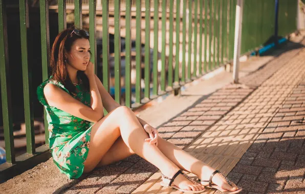 Картинка платье, ножки, губки, Photohobic