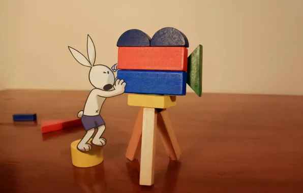 Rabbit, dog, Cartoon, Kungfu Bunny