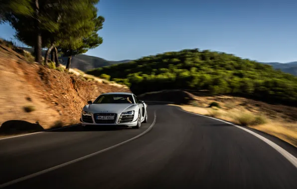 Картинка car, Audi, road, R8, Audi R8 GT Coupe