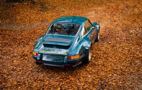 Картинка 911, Porsche, 964, rear view, Theon Design Porsche 911