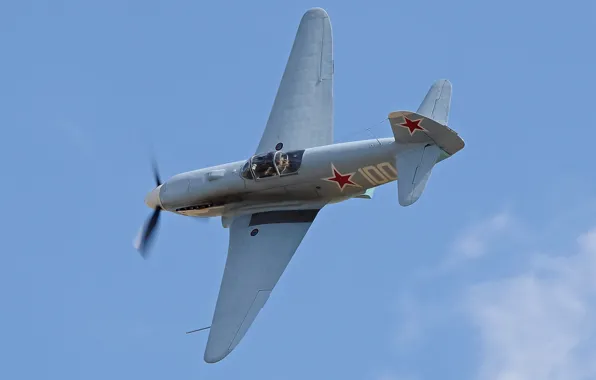 War, art, aviation, Yakovlev Yak-3, ww2, russian fighter