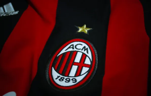 Wallpaper, sport, logo, football, AC Milan