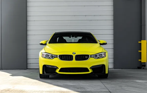 Картинка BMW, Front, Yellow, F82, Sight