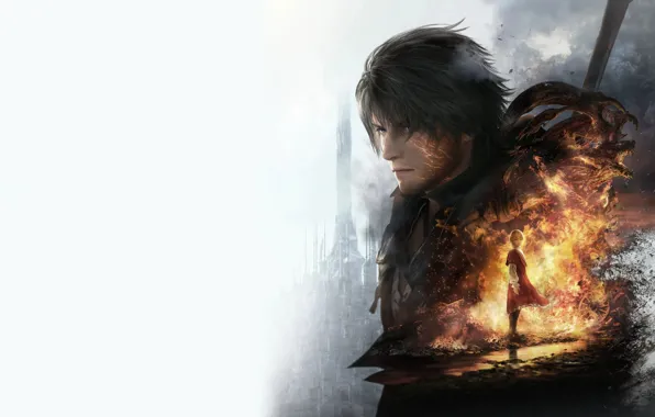 Final Fantasy XVI, Клайв, Ифрит, Джошуа