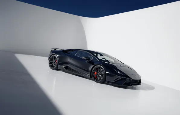 Car, Lamborghini, black, Huracan, Novitec Lamborghini Huracan Tecnica