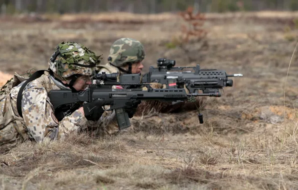 Картинка оружие, солдаты, Latvian Army