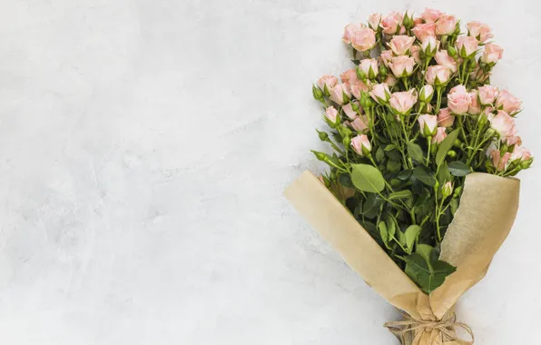 Цветы, розы, букет, розовые, pink, flowers, beautiful, romantic