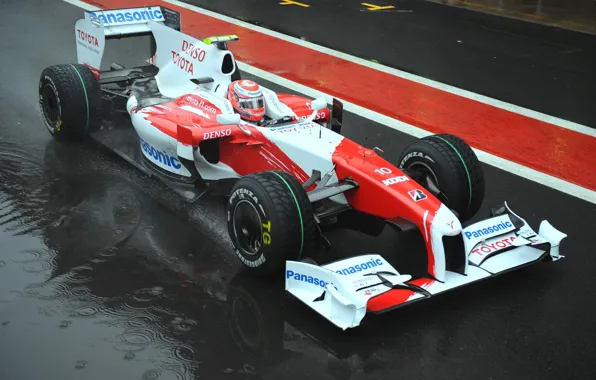 Toyota, Formula 1, Kamui Kobayashi, TF109
