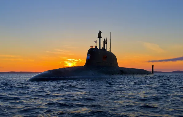 Картинка лодка, подводная, атомная, проект 885, северодвинск