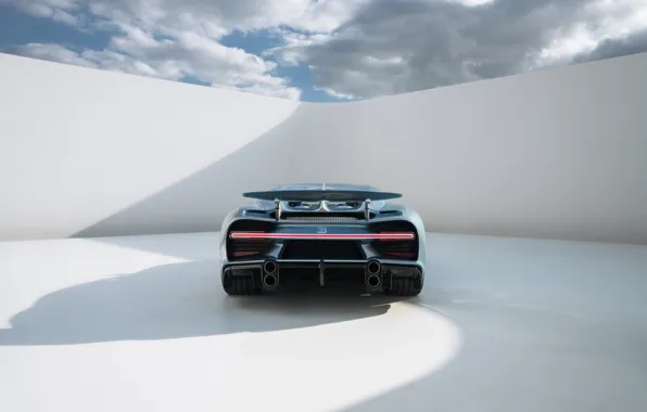 Картинка Bugatti, rear, Chiron, Bugatti Chiron Super Sport "57 One of One"