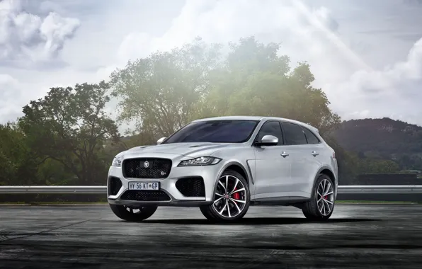 Jaguar, кроссовер, SVR, F-Pace, 2019