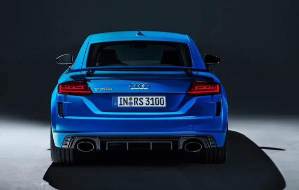 Audi, вид сзади, Coupe, TT RS, 2019