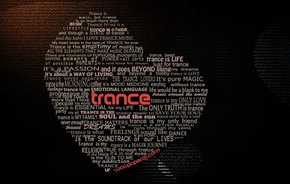 Картинка Сердце, trance, Транс, The Core Of Our Music