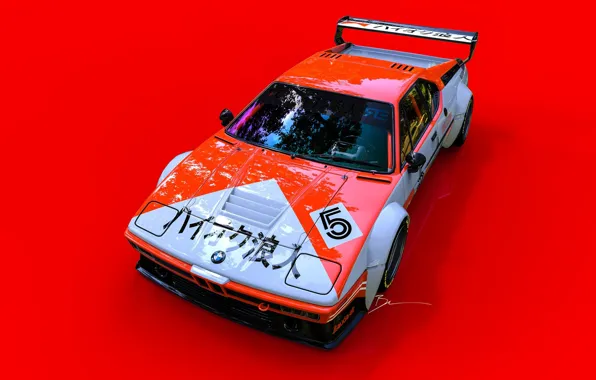 Авто, BMW, Машина, Рендеринг, BMW M1, Game Art, Transport & Vehicles, Benoit Fraylon