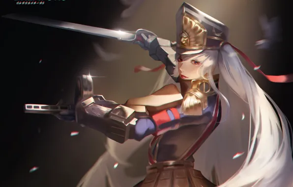 Девушка, оружие, Re: Creators