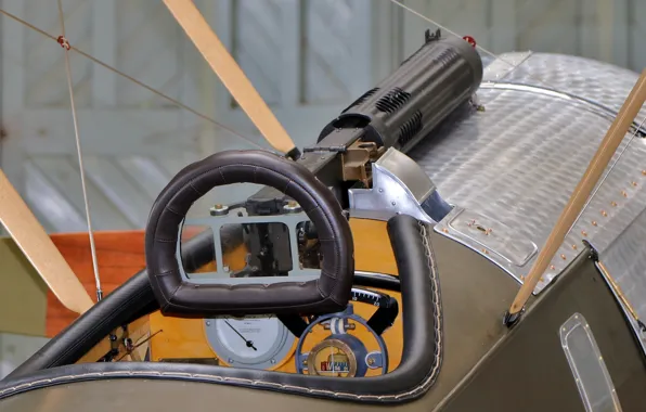 Истребитель, кабина, пулемет, одноместный, Sopwith Pup