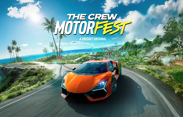 Картинка Lamborghini, Nature, Games, Cars, Hawaii, Beauty, Road, Island