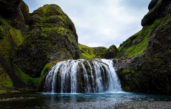 Вода, Природа, Водопад, Скалы, Река, Пейзаж