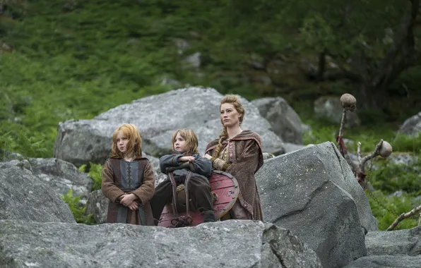 Картинка дети, Vikings, Викинги, Alyssa Sutherland, Aslaug