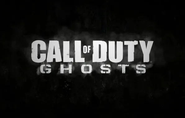 Лого, арт, призрак, Call of Duty, Ghosts