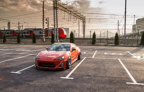 Вагон, парковка, Toyota, GT86, Rocket, Bunny