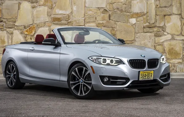 Бмв, BMW, Sport, Cabrio, US-spec, 2015, F23, 228i