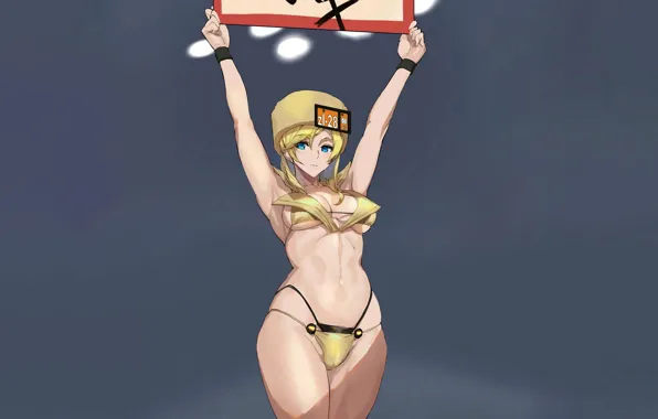 Girl, sexy, cleavage, long hair, boobs, anime, beautiful, pretty