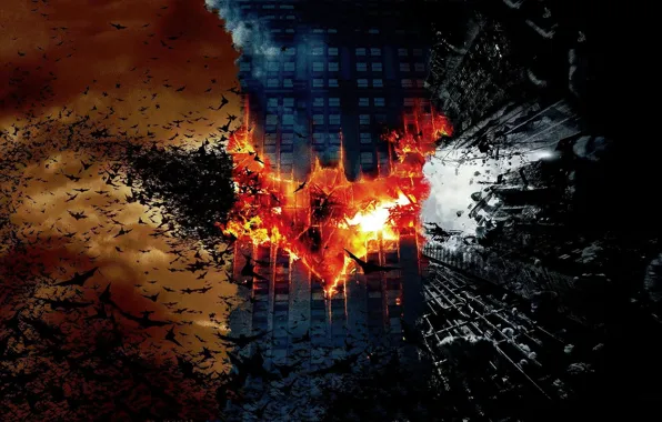 Обои The Dark Knight, Темный Рыцарь, The Dark Knight Rises, Темный.