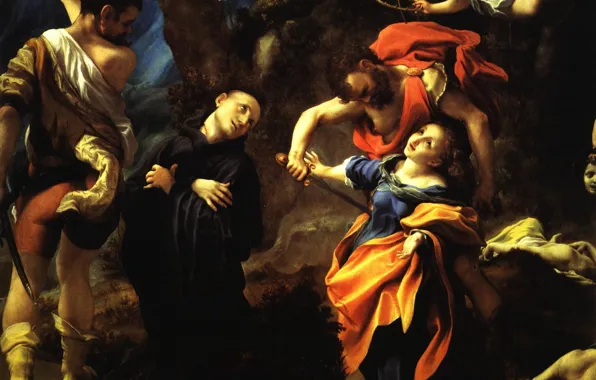 Антонио Аллегри Корреджо, итальянская живопись, Величие двух Пармских мастеров, San Giovanni Evangelista