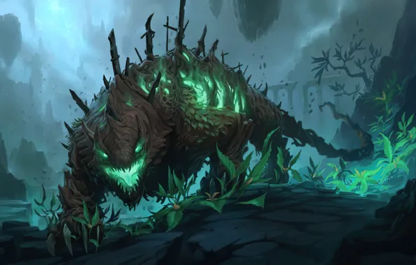 Арт, Video Game, Wanderer, Legends-of-Runeterra, Deadbloom