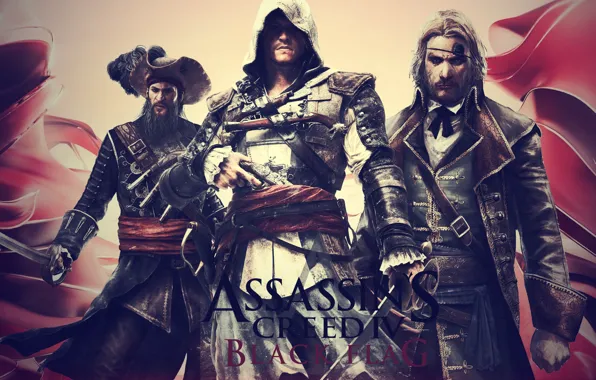 Кредо Убийцы, Black Flag, Эдвард Тич, Edward Kenway, Assassin's creed
