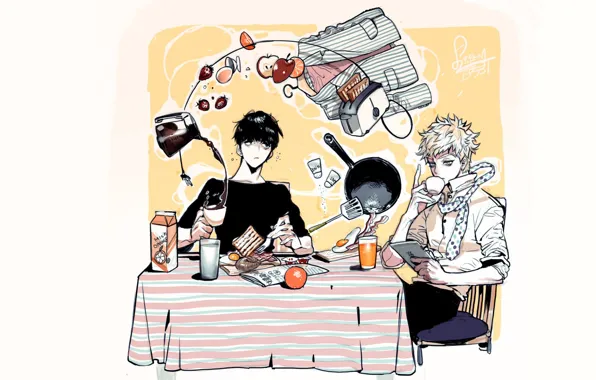 Парни, Mob Psycho 100, Моб психо 100, телекинез