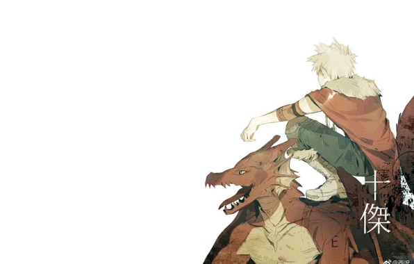 Дракон, парень, My Hero Academia, Boku No Hero Academia, Моя Геройская Академия, Бакуго Катсуки