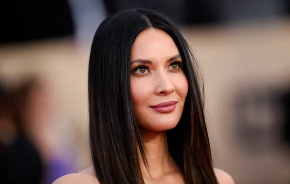 Взгляд, макияж, актриса, Olivia Munn, телеведущая, hair, фотомодель, Оливия Манн