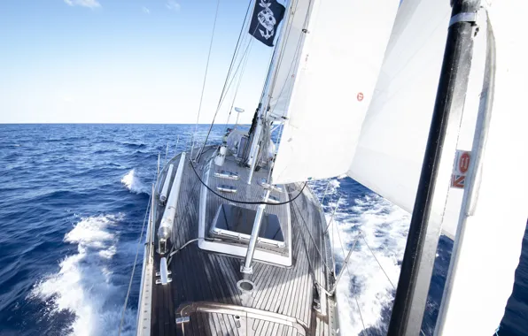 Море, путь, ветер, яхта, паруса, North sailing, Северные плавания, ICEBEAR_59
