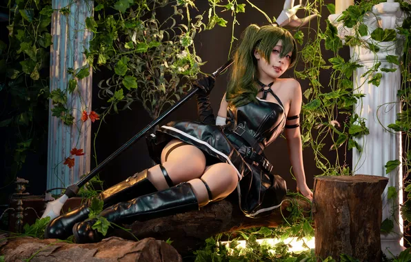 Картинка Asian, anime, model, women, cosplay, anime girls, Umeko J, Sousou No Frieren
