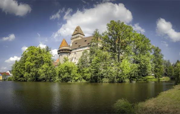 Картинка замок, Австрия, Castle Heidenreichstein