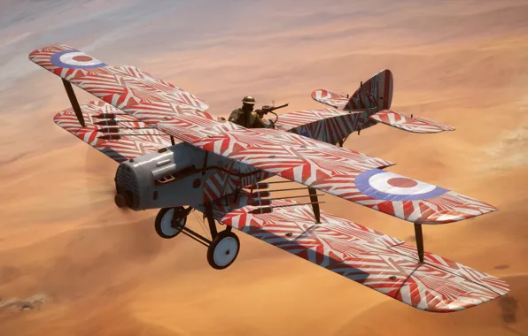 Полёт, самолёт, Battlefield 1