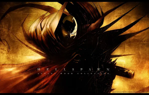 Спаун, плащь, spawn