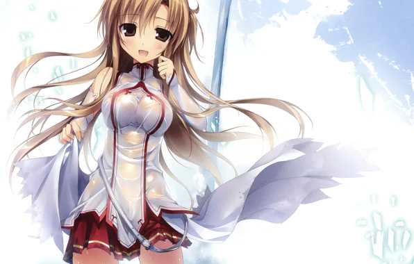 Game, happy, sky, anime, cloud, beautiful, pretty, asian