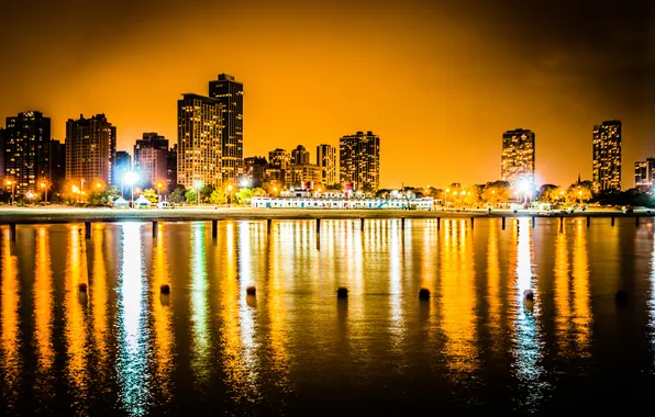 City, город, Чикаго, USA, Chicago, Illinois