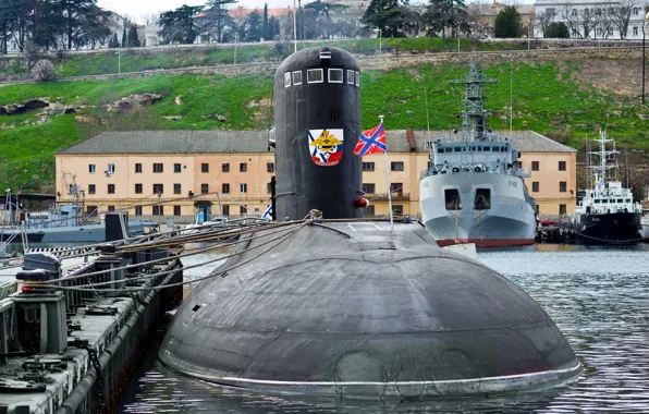 Лодка, причал, подводная, новороссийск, дизельная, проект 636.3