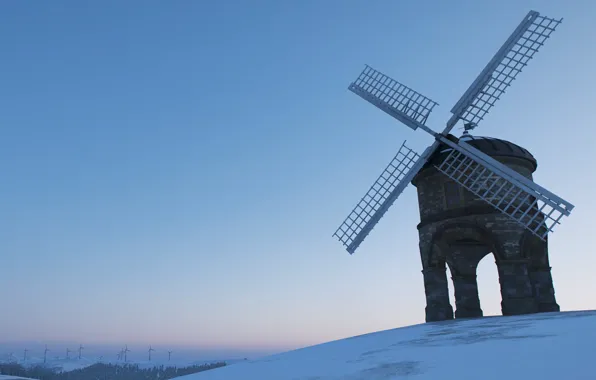 Background, Horizon 4, Broadway Mill